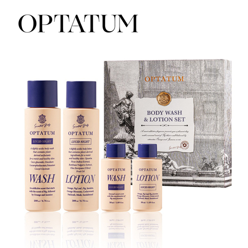 옵타움 OPTATUM 퍼퓸 바디워시&바디로션 4종 선물