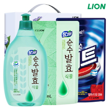친환경 참그린식물500용기 식물300리필 비트액체 3종