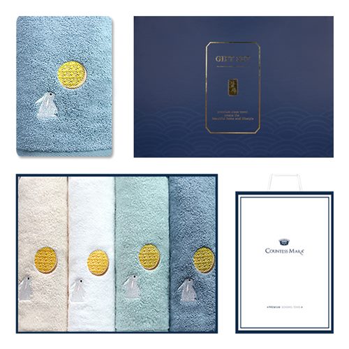 송월 달토끼 130g 4매세트+쇼핑백