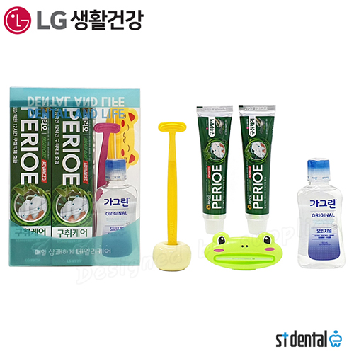 페리오치약100g 2p 덴탈3호 가그린100ml 혀클리