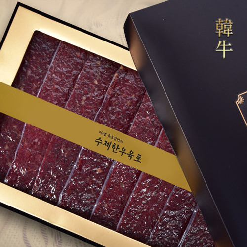 프리미엄 수제 한우육포 선물세트 560g