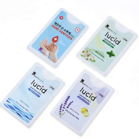 [의약외품] 리본 카드형 소독제 18ml 