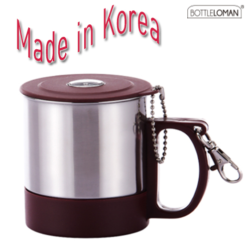 [보틀로만] 스텐 등산컵 (나침반) 260ml