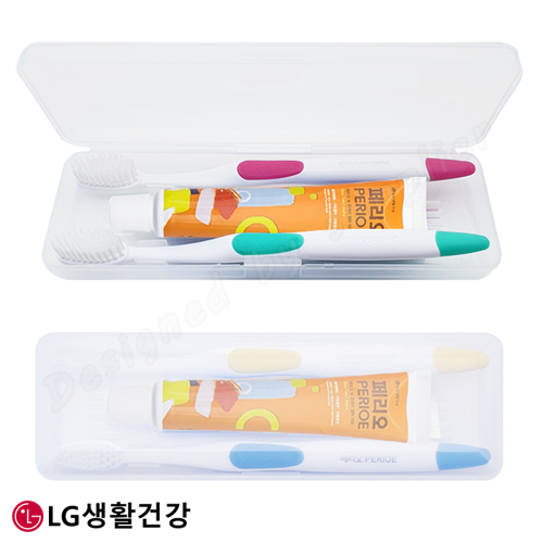 커플_LG 페리오 칫솔치약세트/여행용세트 2종