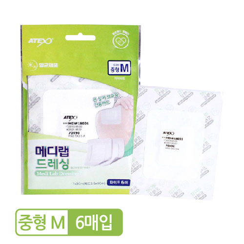 메디랩 드레싱밴드 M 중형(화이트)