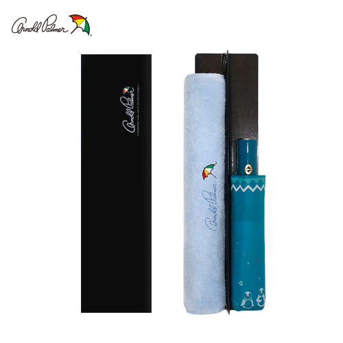 아놀드파마 3단 전자동 핑구우산+로고쟈가드타올 세트