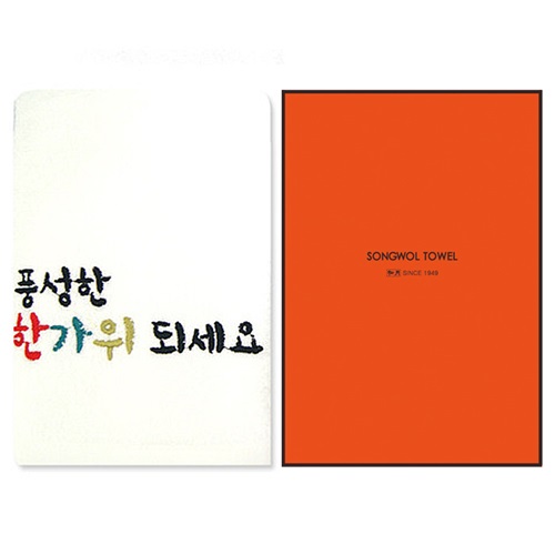 송월 풍성한한가위 1매 (케이스) / 120g