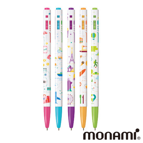 모나미 153 트래블볼펜 5P 