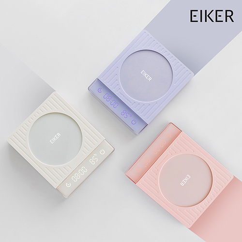 EIKER 스마트 머그워머 온열 코스터 커피 차 보온기   