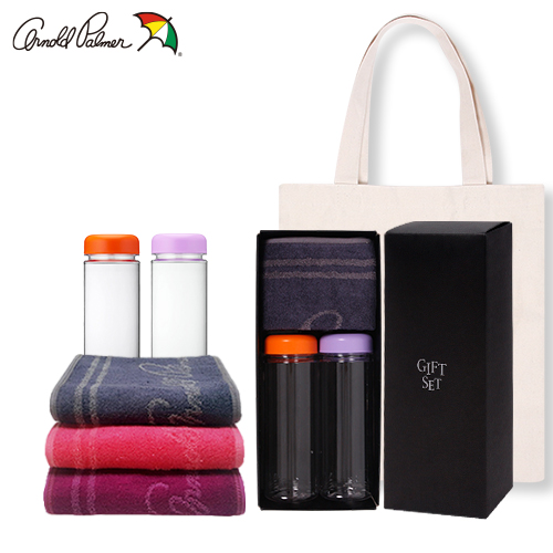 아놀드파마 뉴뱀부스포츠타올 1P + 보틀500ml 2P세트 (에코백포함)