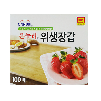 온누리 위생장갑 100매 