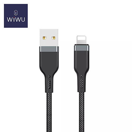 WiWU USB to 라이트닝 8핀 고속 충전 데이타 케이블 PT01