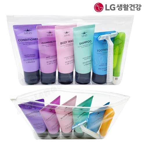 LG 미니스 여행용세트_튜브 7종(남성용)