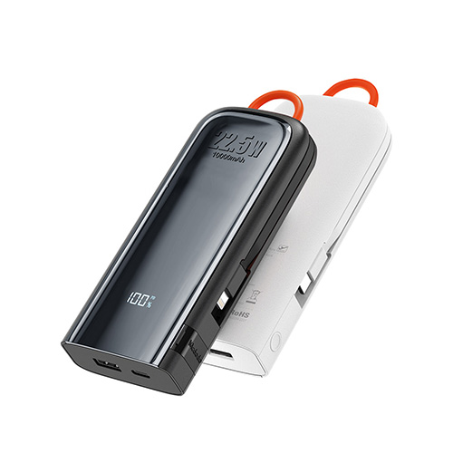 맥도도 듀얼 케이블 일체형 잔량표시 10000mAh 고