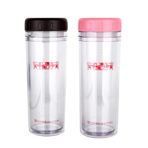 스위스 밀리터리 트라이탄 이중뉴보틀 380ml 