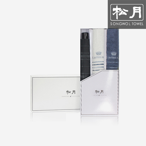 송월 3단 모던체크 1p + 카운테스마라 라인보더160g 2p 