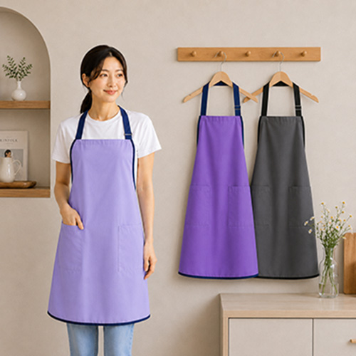항균 메쉬 방수 버클 목끈형 앞치마