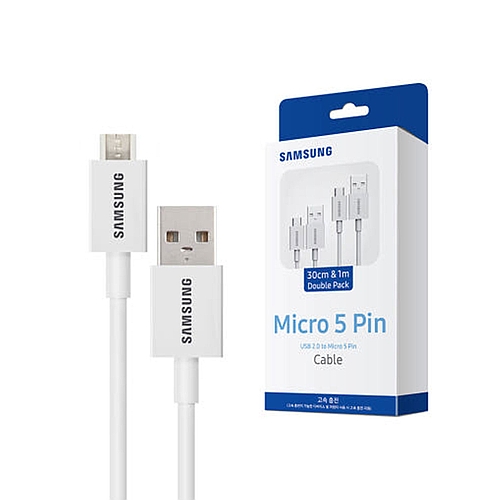 삼성 USB 데이터 충전 5pin to USB 2.0 