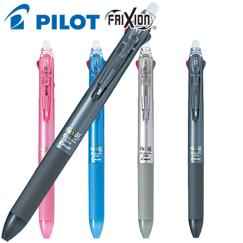 파이롯트 지워지는 프릭션 2색볼펜 0.38mm