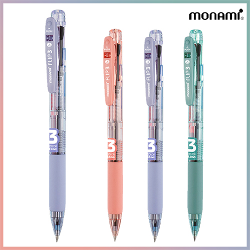 [모나미] 플립3색 (FLIP3색) (0.7mm)