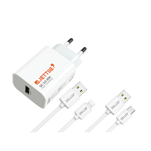 JETTSE QC 20W 고속 충전기 JTS-UA (케