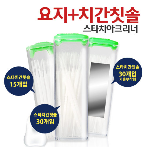 치간칫솔+거울30개입