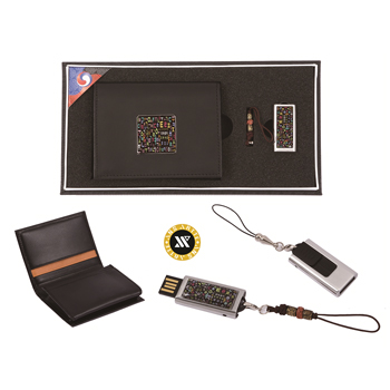 한글자모음자개가죽명함지갑+한글자모음자개USB(8GB~6