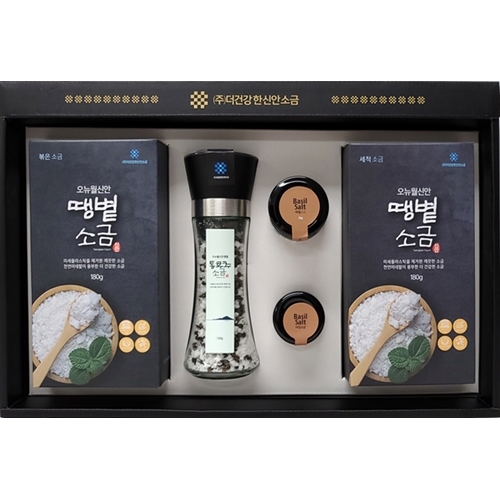 오뉴월신안땡볕소금 (간수제거) 알뜰5종 2호