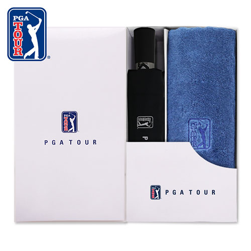 PGA 3단7K 완전자동 무지+170g면사타올 세트