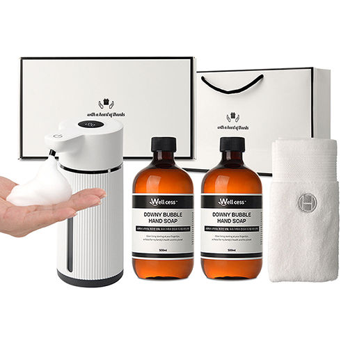 웰세스 WG-153BT 대용량 버블 자동디스펜서1P+핸