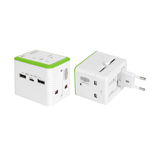 코시 챌린지 여행용아답터 (타입C+USB2)
