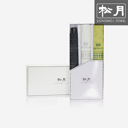 송월 3단 모던체크 1p + 카운테스마라 써클160g 2p 