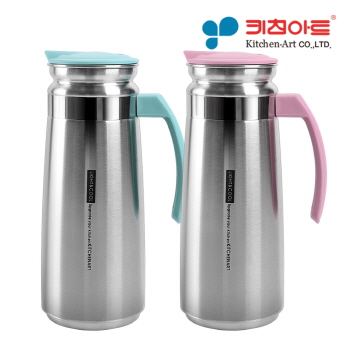 키친아트 스텐 물병 1.3L (손잡이형)