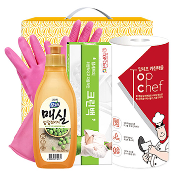 고무장갑32cm 참그린매실300용기 크린백 키친타올 4