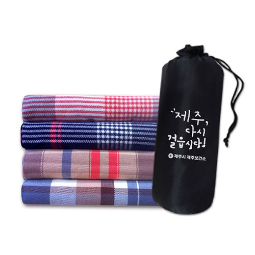 국산 최고급 원통 대형 항공담요