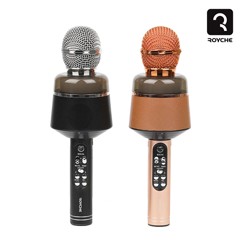 로이체 RGB LED 블루투스 무선 마이크 BTS-60