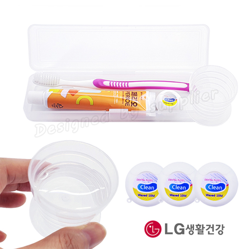 M케이스_컵+326미세모+페리오+국산치실/칫솔치약세트/