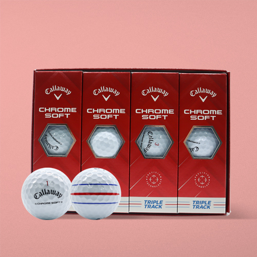 캘러웨이 크롬소프트 트리플 트랙 12구 (3pc) 골프