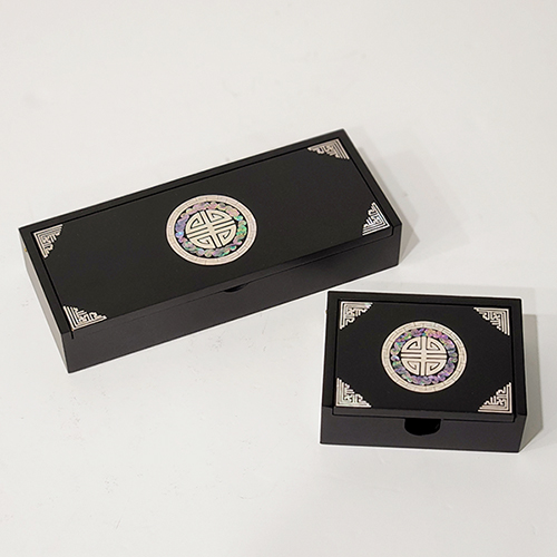 상감 수 필함 + 명함함세트 (자개띠볼펜 포함)