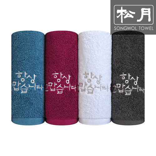송월 항상 고맙습니다 캘리자수 170g 1p