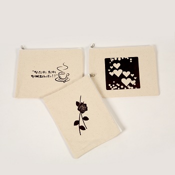 국산정품 에코파우치 (지퍼형) 20*15cm