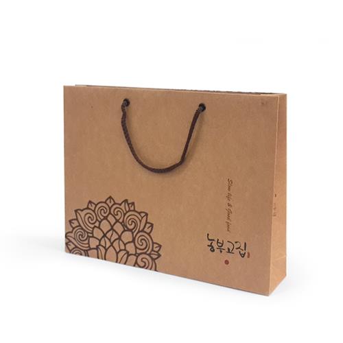 음식점 쇼핑백 주문제작  300x65x250 mm 