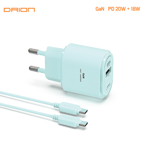 드리온 가정용 GaN PD 20W 2구 CtoC (민트