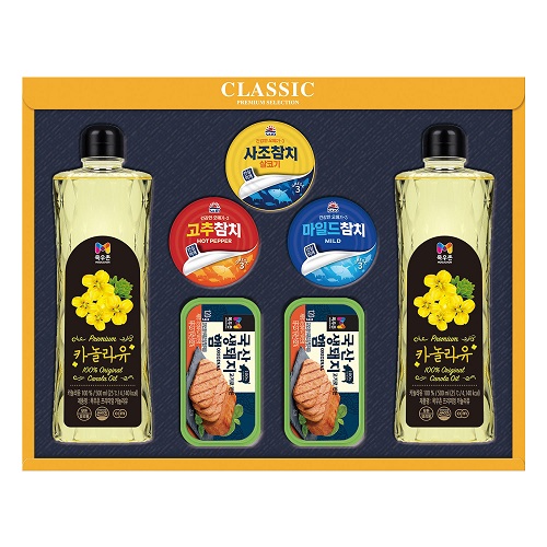 햄복합 30호 카놀라유 사조참치 목우촌햄 선물세트 (쇼