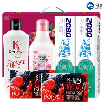 케라시스샴푸 샤워메이트 포인트베리비누2P 베이킹소다치약