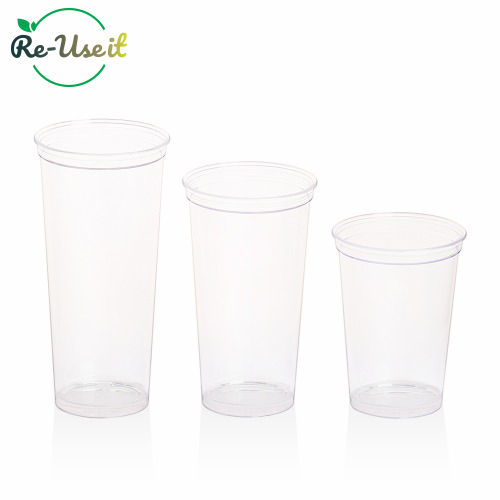 [보틀로만] 리유저블 투명컵 (에코젠) 355ml / 473ml / 59