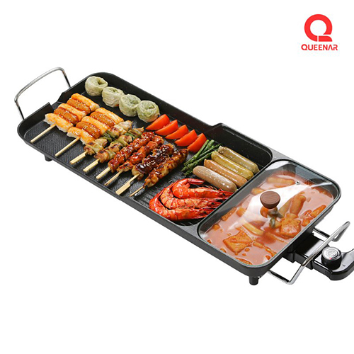 퀸나 3 in 1 스마트 전기 그릴 