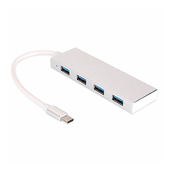 고강도 알루미늄 C타입 USB 3.0 4포트 허브 sy