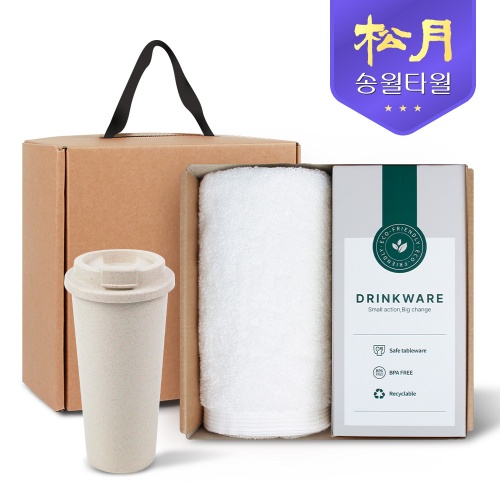송월타올 리빙 기프트세트 14. 헤비무지 타올 190g