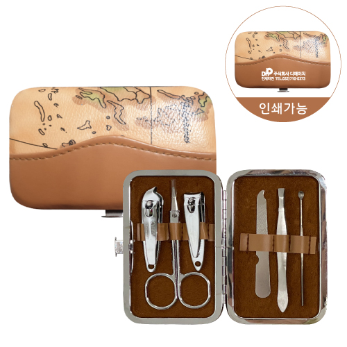손톱깎이 6종세트 (카멜 세계지도)